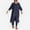 Navy, variant on Two Piece Long Sleeve Maxi Dress And Wide Leg Pant Set Work Out Outfits Work for Women Juniors Pant Suits Formal Women Gear Womens plus Size Rompers And Jumpsuits Womens Suits for Weddings Casual