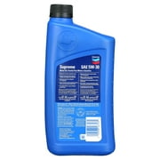 Chevron Supreme Synthetic Blend Motor Oil 5W-30, 1 Quart