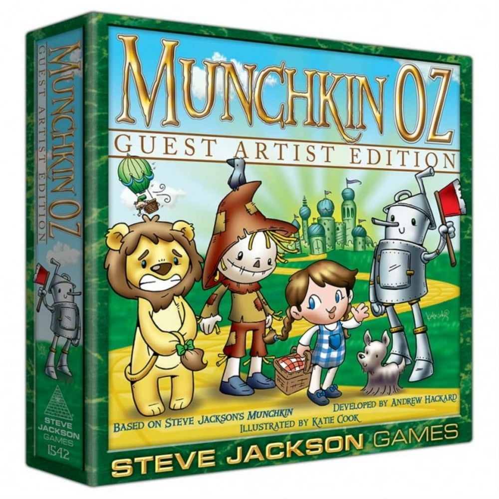 Steve Jackson Games SJG1542 Munchkin Oz GA Katie Cook Card Games