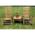 thumbnail image 6 of Hinkle Riverside Round Post Slat Back Wood Patio Rocking Chair with Free Shipping, 6 of 6