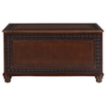 thumbnail image 6 of Kingfisher Lane Cedar Blanket Chest Deep Tobacco 22" H, 6 of 9