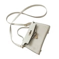 thumbnail image 4 of Compacto y versátil para uso diario, ideal para ir de compras, elegante bolso de hombro blanco para mujer de 19 x 13 x 7 cm, 4 of 8