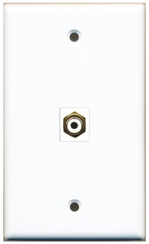 subwoofer wall plate