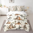 thumbnail image 2 of Manfei Cowboy Twin Bedding Sets 7pcs, Western Farmhouse Bedding Comforter Set, Tropical Desert Cactus Sheet Sets, Super Cozy Room Decor, 2 of 8