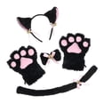 thumbnail image 2 of Disfraz de gato animal Sunnimix Accesorios de cosplay negro, 2 of 7