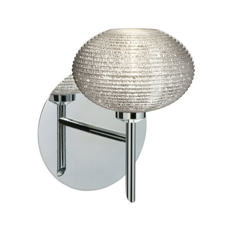 

Besa Lighting 1Sw-5612Gl Lasso 1 Light Halogen Bathroom Sconce - Chrome