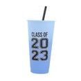 thumbnail image 6 of Way to Celebrate Graduation Gift Color Change Tumbler Light Blue to Dark Blue 2023 Plastic Material, 6 of 7