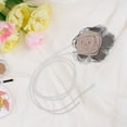thumbnail image 5 of Unique Bargains Flower Choker Necklace 1Pc Apricot Gray, 5 of 6