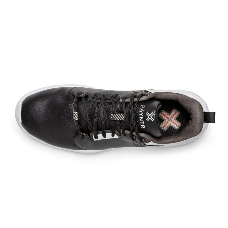 Payntr Golf X 003 F Spikeless Shoes Black/White/Red Size 11 Wide
