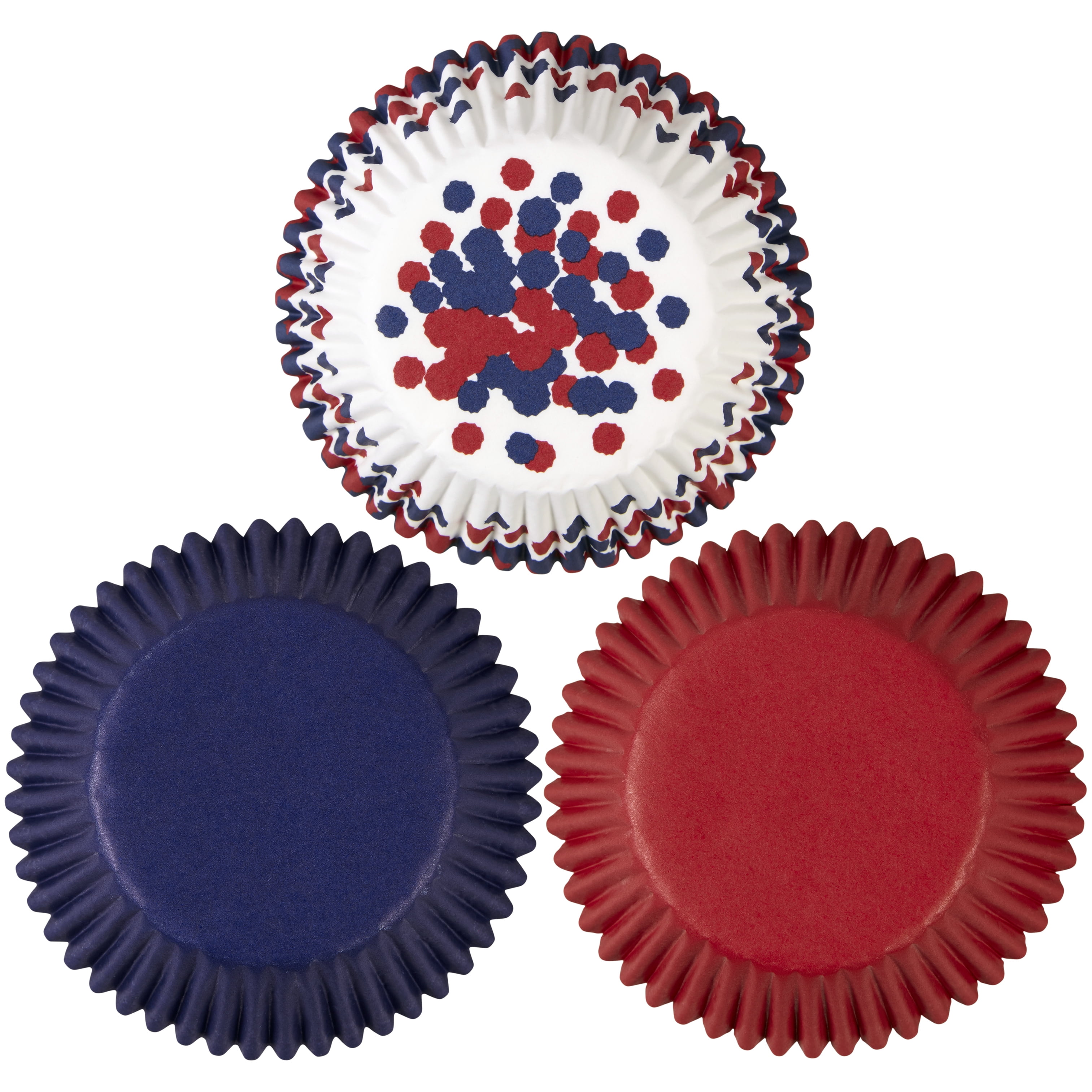 Polka Dot Standard Baking Cups 75 ct  from Wilton ~ Choose which Color! 