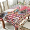 thumbnail image 3 of SKYSONIC 60”x90" Square Tablecloth with Two Tits On A Snow-Covered Branch Prints, Anti-Wrinkle and Smooth Table Cloth for Kitchen/Home Decoration, 3 of 7