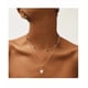 thumbnail image 4 of Collar  Zircón Corazón Mujer Dije Cadena Oro 18k, 4 of 4