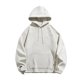 thumbnail image 1 of Gibobby Sudaderas con capucha para hombre estilo retro estampado occidental casual otoño e invierno con cordón(Blanco,G), 1 of 5