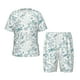 thumbnail image 1 of Fotbe Dragonfly Pijama Estampada de 2 Piezas para Niños – Ropa de Dormir de Manga Corta Cómoda para Niños y Niñas, Camiseta y Shorts de Algodón-Medium, 1 of 6
