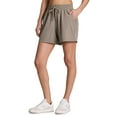 thumbnail image 4 of RBX Active Women's Relaxed Fit Walking Short Lightweight Stretch Woven Hiking Shorts with Pockets, 4 of 6