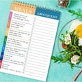 thumbnail image 6 of KQJQS Weekly Meal Planner Notepad - 100 Pages Meal Planning Pad with Tear-Off Grocery Checklist for Organized Planning and Convenient Shopping, 6 of 6