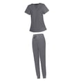 thumbnail image 3 of Nurse Work Suit Women Scrubs Set Soft Multipurpose for Worker Pet Groomer Multi XS, 3 of 9