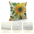 thumbnail image 4 of Creowell  Home Sweet Home Sunflower Yellow Throw Pillow Covers, Summer Seasonal Decorations for Home，Multi-Size, 4 of 5