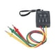thumbnail image 4 of Medidor De Rotación De Fase De Rotación 5 Indicadores LED Diseño Sin Batería 3 Cables De Prueba Probador De Rotación De Secuencia De 3 Fases 60 V A 600 V CA, 4 of 7
