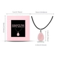 thumbnail image 2 of Fiaya Women Sterling Crytral for Womens Pendant Necklace, Gemstone Birthstone with Silver Chain, 2 of 8
