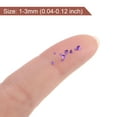 thumbnail image 4 of Uxcell 20g Crushed Glass Chips, 1-3mm Irregular Metallic Sequins Glass Stone Blue Purple, 4 of 5
