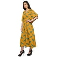 thumbnail image 2 of Moomaya Womens Long Beach Kaftan Beachwear Bikini Coverup Dress Kaftan Plus Size - XS-M, 2 of 6