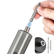 Electric Screwdriver Set, Type-C Rechargeables Cordless Screwdriver with LED Light, Auto & Manual Mode, Bits