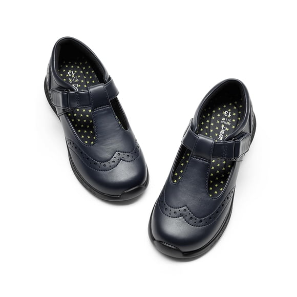Zapatos Mary Jane para Niñas DREAM PAIRS Tira en T Azul Marino Talla 1