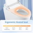 thumbnail image 6 of Tankless Smart Toilet With Bidet Built In, One-piece Bidet Toilet Seat, Auto Flush, Auto Open/Close,Heated Seat, Warm Water and Dry, Adjustable Temp,Remote Control Side Know, 6 of 10