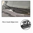 thumbnail image 2 of Wiper Front Rear Wiper Blades Set Kit For Toyota Verso 2009 - 2019 Windshield Windscreen Window Brushes 26"+16"+12, 2 of 5