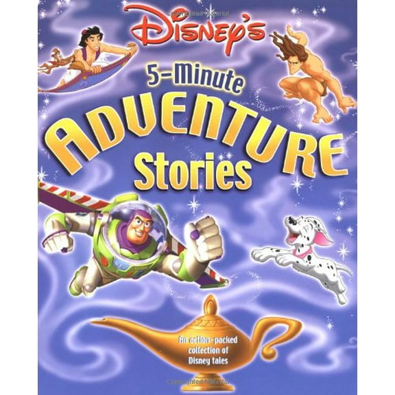 Pre-Owned Disney's Five Minute Adventure Stories (Hardcover) 0786833610 9780786833610