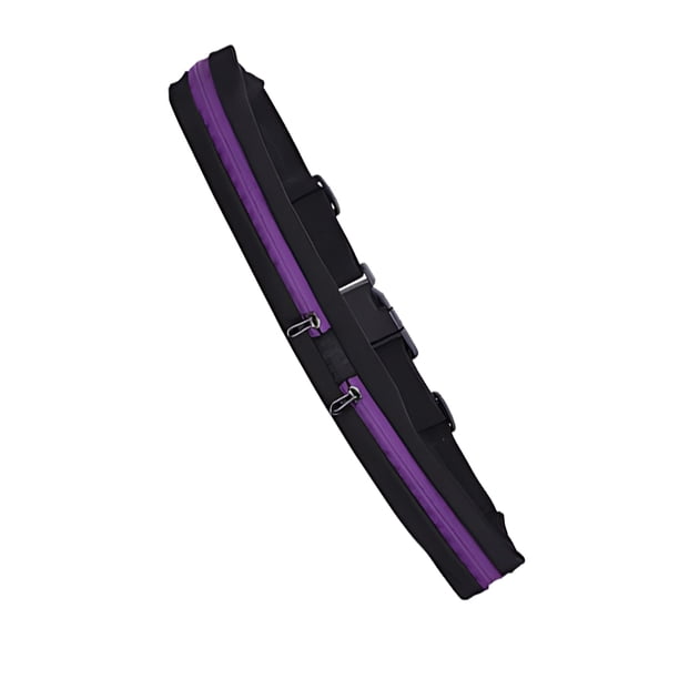 Riñonera para correr Yuarrent cómoda elegante ajustable color púrpura