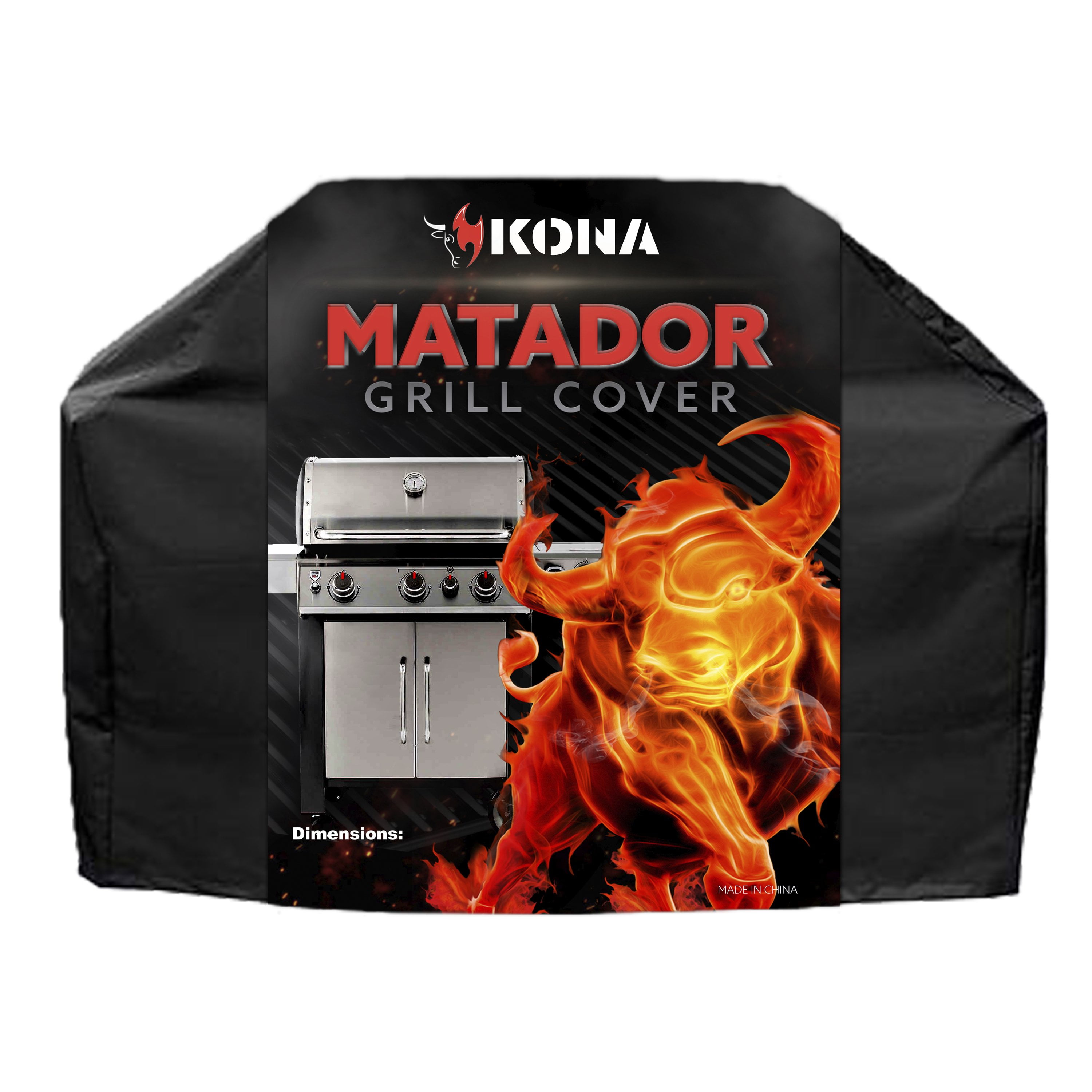 Kona Matador Grill Cover Heavy Duty, Waterproof BBQ Cover For Gas