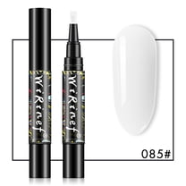 SDJMa Nail Polish Pen 5ml One Step Nail Gel Pen Soak Off UV LED Nail Varnish Nail Tools for Women Girls (Multiple Color)
