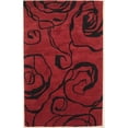 thumbnail image 1 of EORC MAT01RD5X8 Tapis de Transition 5 x 8 Pi. Tufté à la Main , Rouge, 1 of 7