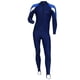 thumbnail image 2 of Traje de neopreno para hombre y mujer, para surf, natación, apnea, buceo, con cremallera frontal, UPF5+ SG, 2 of 8