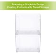 thumbnail image 4 of Kenney Storage Made Simple Drawer Organizer Bin, 2 Pack, Clear, 4 of 6