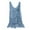 Blue##1, variant on jsaierl Summer Women Sexy Tank Tops Floral Print Sleeveless Casual Vest Chiffon O-Neck Loose Camisole Comfy Tunic Blouse