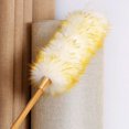 thumbnail image 4 of MesaSe Long Wood Handle Household Dust Mites Soft Non-static Furniture Lambswool Brush(M), 4 of 8