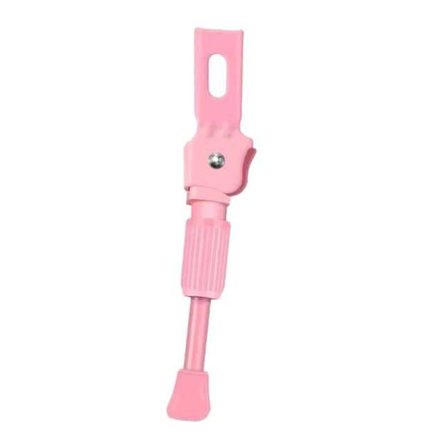 Pata de cabra para bicicleta de niños, soporte para bicicleta de carretera, accesorios de ciclismo de aleación rosa 225 cm