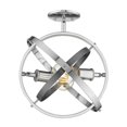 thumbnail image 2 of Semi-Flush Atomique en Chrome, 2 of 2