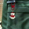 thumbnail image 2 of Gallickan Christmas Keychain Decor, Car Handbag Clip On, Festive Tree Ornament, Backpack Purse Accessory, Holiday Gift, C, 2 of 6