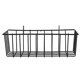 thumbnail image 2 of Sponge Holder Iron Drain Rack Hanging For Kitchen Gadget Brush Sponge Black 9.3×3.9×3.1in Water Drainage 1Set, 2 of 4