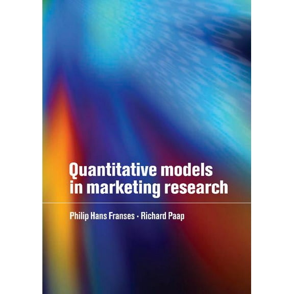 Quantitative Models in Marketing Research, (Hardcover)