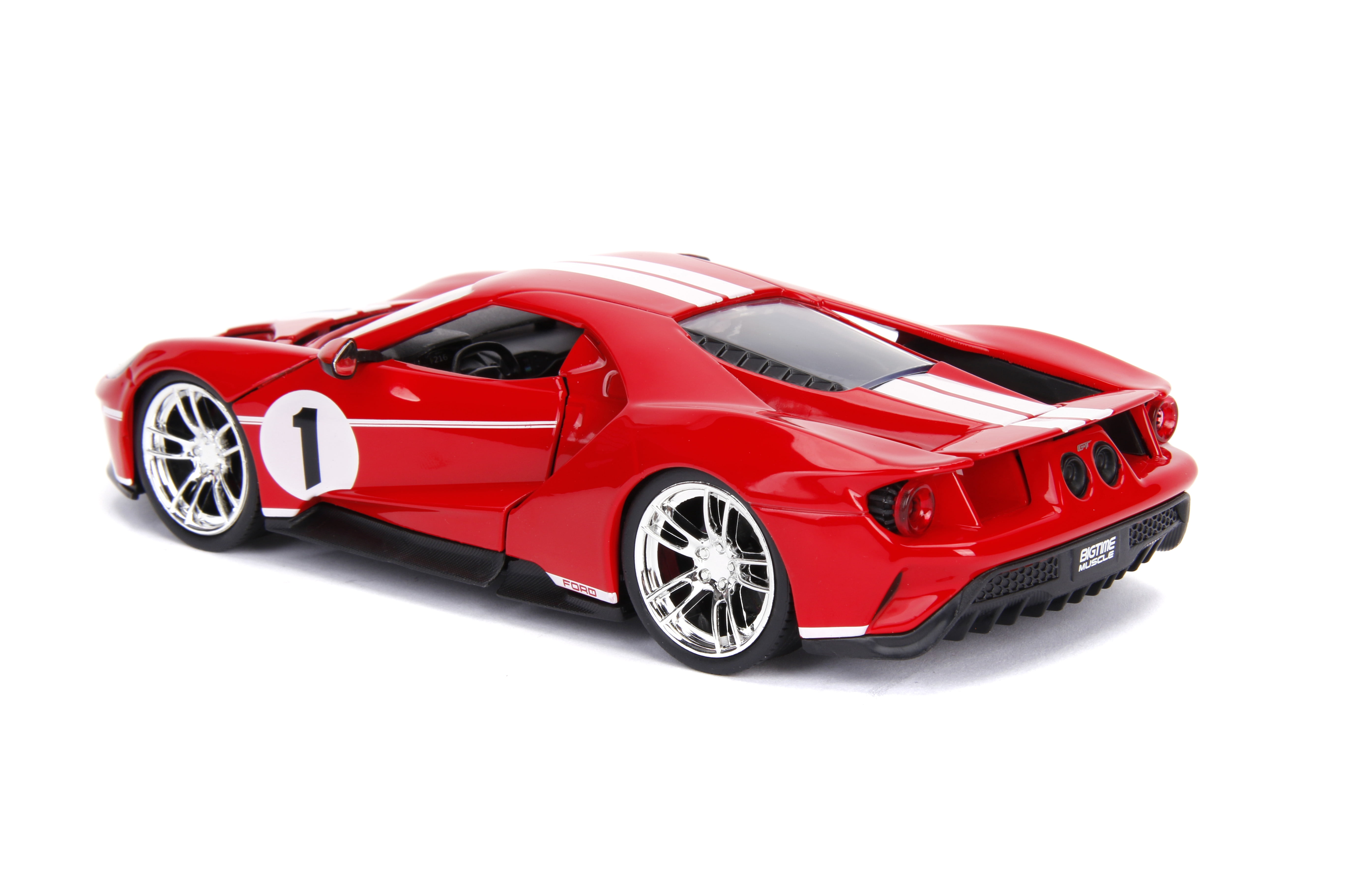 Big Time Muscle Ford 1:24 Scale '17 Ford GT Toy Car Play Vehicle(Selections May Vary)