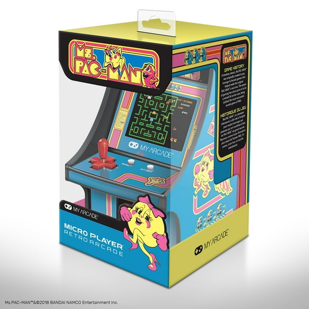 ① micro games of america ms pacman Amazon.com: My Arcade Micro Player Mini Arcade: Ms. Pac-Man