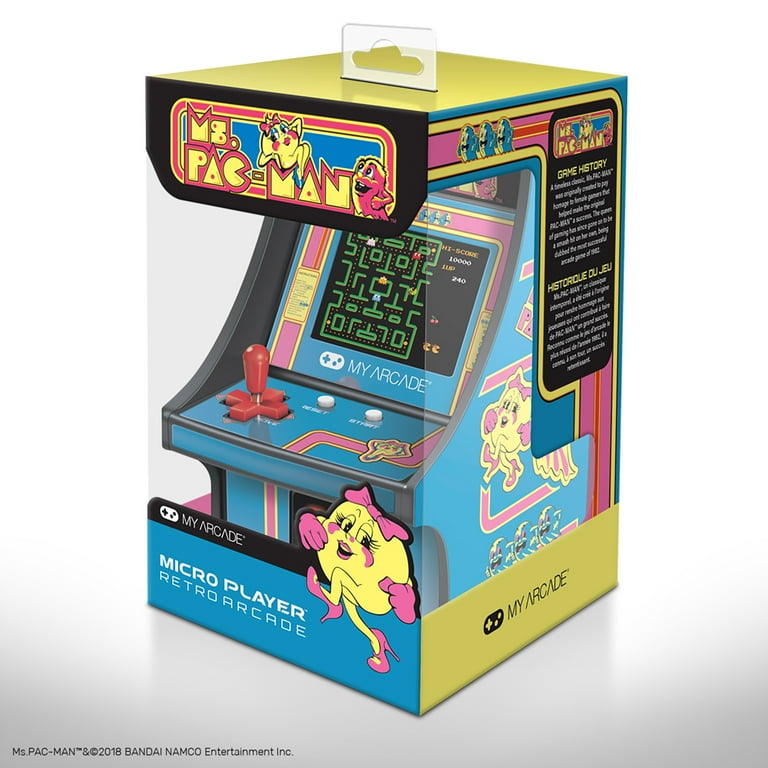 My Arcade® My Arcade Dgunl-3230 Ms. Pac-man Micro Player - Walmart.com My Arcade® My Arcade Dgunl-3230 Ms. Pac-man Micro Player - Walmart.com