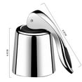 thumbnail image 3 of Wine Stoppers Set of 2 - Stainless Steel Wine Bottle Stopper with Silicone Seal, Reusable Beverage Preserver, Freshness Keeper, Premium Bottle Sealers, Ideal Wine Saver Accessory Gift Set, 3 of 4
