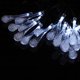 thumbnail image 5 of Toystoory 30 luces LED de gota de agua con energía Solar para fiestas, luces de hadas para exteriores, patio de jardín Iluminación navideña, 5 of 5