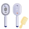 thumbnail image 2 of Electric Spray Air Cushion Comb, Steam Hair Brush, Rechargeable Steam Hair Straightener, Portable Hair Styling Brush with Bonus Wide Tooth Detangling Comb, Steam Brush for All Hair Types, 2 of 7